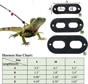 Échantillon Gratuit : Harnais et Laisse Réglables pour Dragon Barbu (S, M, L) en Cuir Souple – Laisse pour Reptiles, Lézards, Amphibiens et Autres Petits Animaux - Product Image 2