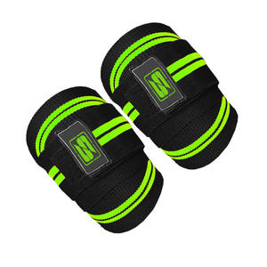 Best Selling High Quality Heavy Duty Knee Support Wrap Customized Color and Logo for <b>Gym</b> Workout and Weight Lifting - Product Image 2