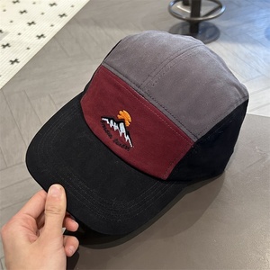 Gorro <span class=keywords><strong>de</strong></span> sarga <span class=keywords><strong>de</strong></span> algodón para hombre y <span class=keywords><strong>mujer</strong></span>, gorro personalizado <span class=keywords><strong>de</strong></span> 5 paneles para correr, 5 paneles, 5 paneles, Campamento, camping - Product Image 3