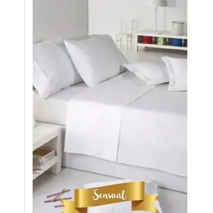 Juego de Sábanas Dobles de 12 Piezas, Color Esmeralda, Algodón 400 Hilos, Estilo Hotel, Antiarrugas - Product Image 3