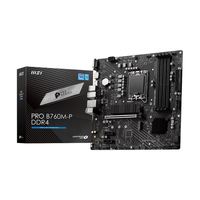 New Arrival MSI PRO B760M-P DDR4 LGA1700 M-ATX Computer Hardware & Software Gaming Pc Motherboard