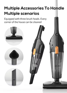 新しいシリーズ電気垂直充電式ハンドヘルド掃除機直立家庭用<span class=keywords><strong>Vac</strong></span>ドライ機能とバグレスオプション付き - Product Image 4