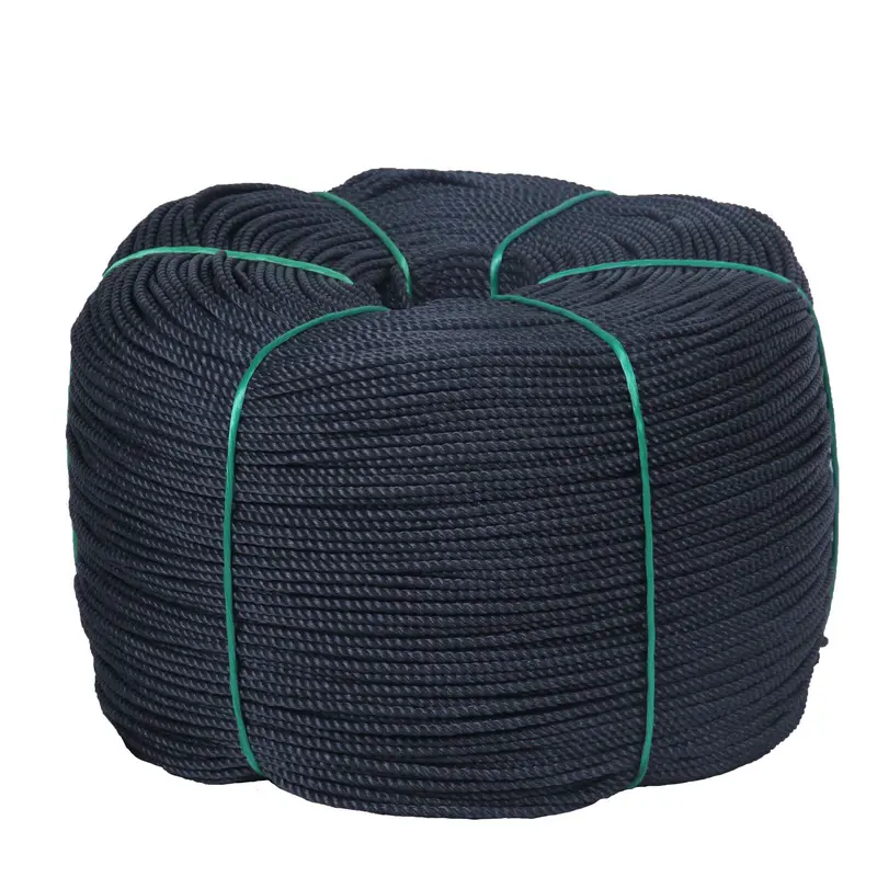 Traditional Green Color Round Packing Sustainable Packaging Rope Plastic Rope Plastic String