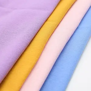 Новый дизайн из мягкой ткани, цена по прейскуранту завода-изготовителя удобные печатных 100% хлопок 170gsm Ткань Джерси для футболок