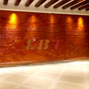 Mural de Relieve de Madera Libit, Escénico, Tradicional, Rectangular, Personalizado, para Exposiciones de Arte y Museos - Product Image 4