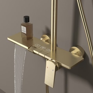 Chuveiro LED de Alta Presión al por Mayor, <span class=keywords><strong>Anticorrosivo</strong></span>, Ahorro de Agua, Anticalcário, de Pared, CE, Garantía de 5 Años - Product Image 2