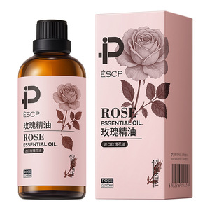 Huile de massage raffermissante et apaisante ESCP Rose pour le corps entier, hydratante et anti-rides, soin du corps pour peaux normales, authentique - Product Image 1