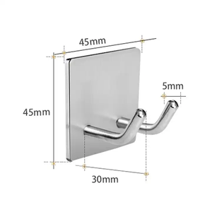 Ganci adesivi pesanti da parete ganci da <span class=keywords><strong>doccia</strong></span> Caddy gancio per asciugamani da bagno - Product Image 4