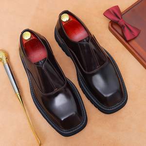 Nouvelles Bottes Classiques de Designer pour Hommes en Cuir Véritable Automne-Hiver 2025 – Confortables, Imperméables, Antidérapantes, à Enfiler, pour le Travail - Product Image 3