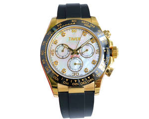 <b>Men's</b> Custom Luxury Sapphire 904L Stainless Steel Mechanical <b>Watches</b> Wholesale Business Fashion 4130 Movement 22mm Glass Pointer - Product Image 2