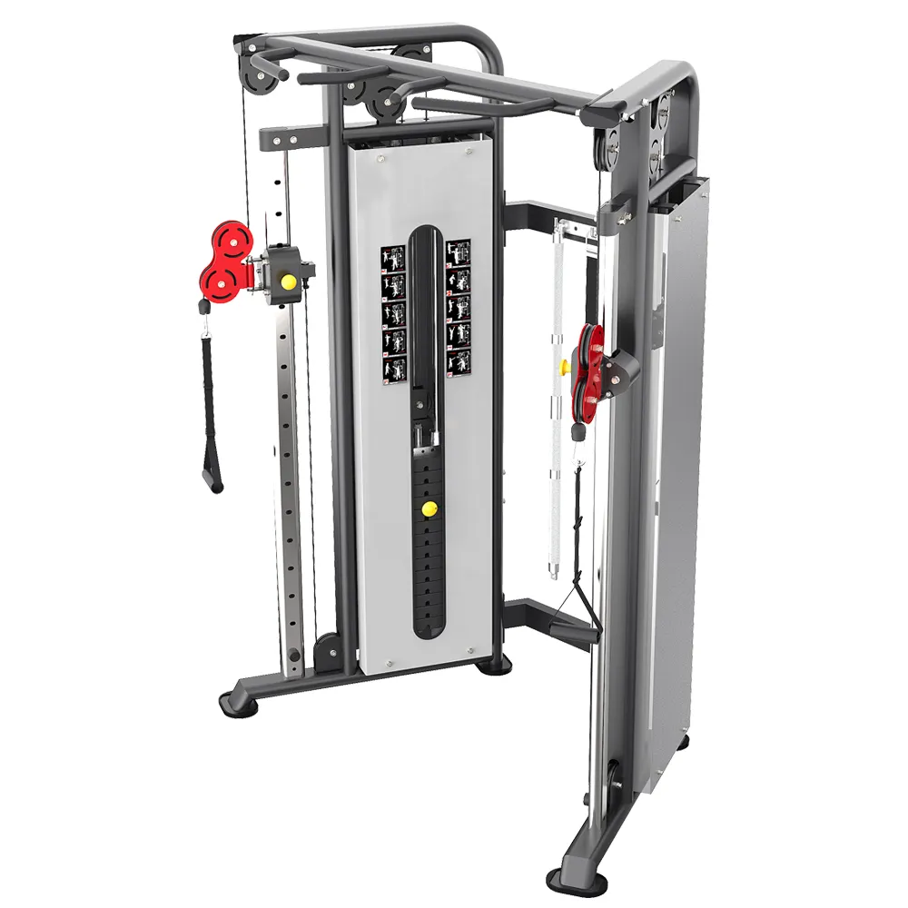 Commercial Smith machine fitness equipment set combination comprehensive trainer multi-function squat small bird longmen frame