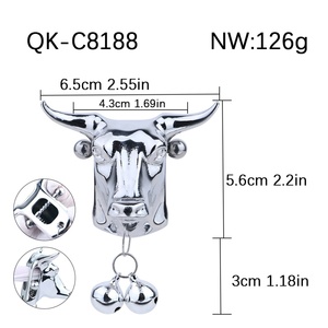 QKKQ fox Head Shaped Nipple <b>Clamps</b> BDSM Bondage Kit Nipple Attachment Breast <b>Clips</b> Nipple <b>Clamps</b> Sex Toys for Couples - Product Image 2