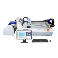 Machine de Placement Automatique de Composants SMD SMT de Petite Taille ZB3245TS Machine de Placement Automatique de Composants de Bureau Machine SMT pour Ligne d'Assemblage de Circuits Imprimés