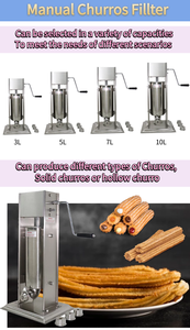 Máquina Manual para Rellenar y Hacer Churros 2L 3L 5L 10L - Product Image 2