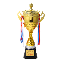 Souvenir de haute qualité grand trophée en métal tasse personnalisé champion d'or métal grand trophée prix compétitions sportives énorme trophée
