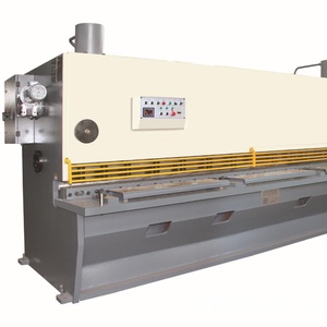 Cisaille mécanique pour tôles métalliques de 4 mm d'épaisseur et 3200 mm de largeur, équipement de cisaillement avec PLC et moteur pour la fabrication, haute efficacité - Product Image 4