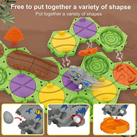Nuevo producto, construcción de carreteras, laberinto, pensamiento, razonamiento lógico, construcción de carreteras, pala, juego de rompecabezas, juguete de construcción para niños