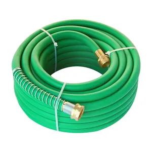 Kink Resistant And Excellent Durability Hybrid Polyurethane Garden Water Hose 5/8inch X 100FT