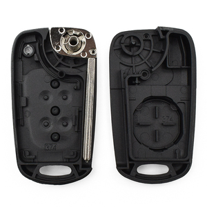 Vỏ chìa khóa từ xa cho h-yundai i20 i30 iX35 I35 Accent k-ia Picanto Sportage K5 3 nút gập Ốp chìa khóa từ xa - Product Image 2