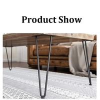 Pieds de canapé en métal à installation facile, pieds d'angle de canapé, pieds de meubles stables, pieds de table pliants modernes – Vente en gros