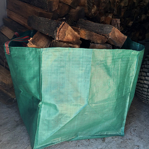 Sacs à déchets de jardin de 272 L, sacs à feuilles, sacs à déchets de jardin en PP tissé résistant, conteneur pour débris extérieurs, feuilles, herbe, déchets de coupe - Product Image 5