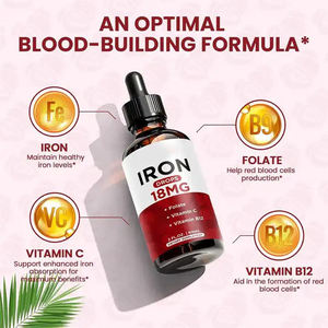 נשים לאי-נימיה ובריאות המחזור - ספיגה קלה, תחזוקת בריאות, הגברת אנרגיה, טיפול נשי, נוזל תזונתי - Product Image 4