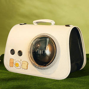 กระเป๋าเป้สะพายหลังแมวแบบพกพาพับได้สไตล์แคปซูลสำหรับใส่สัตว์เลี้ยงขนาดใหญ่หรูหราสำหรับกลางแจ้งสัตว์ขนาดเล็ก - Product Image 5