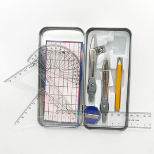 Original Biggest Math <b>Set</b> Factory Produced Cute Stationery Compass Box for School Grade Students - Product Image 5