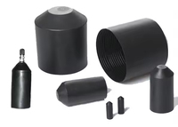Embout de câble thermorétractable en polyoléfine WCAP, colle imperméable, protection contre l'humidité, certifié RoHS, VW-1, ignifuge, haute/basse température