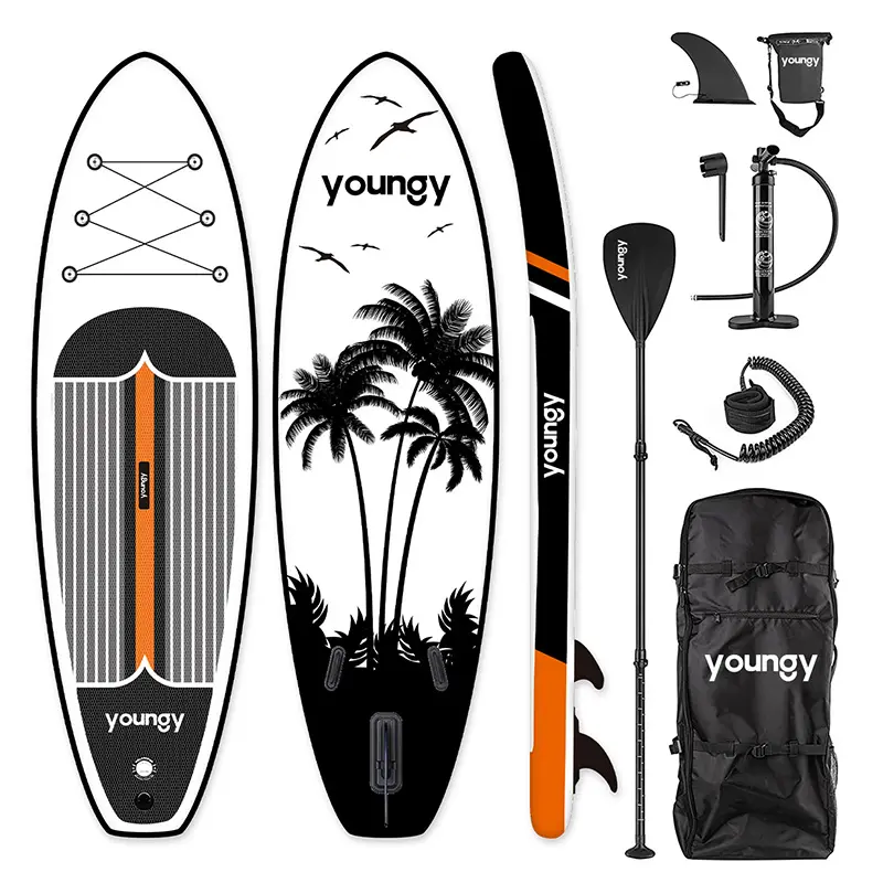 Hot Sale Inflatable Carbon Sup Stand Up Paddle Board Motor 11.6 Inch Isup Board for Surfing