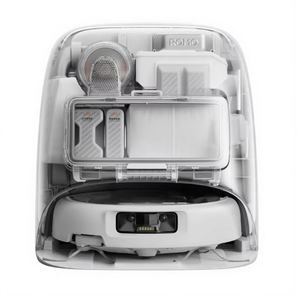 Commercial Floor Scrubber ROMO S/A /P Rubber 25000 Pa Suction Millimeter-Level Obstacle Sensing 4L Clean Water Tank <b>5000mAh</b> - Product Image 5