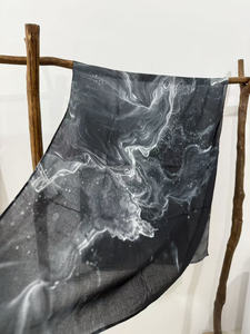 In Modal hijab Noir Ivy tùy chỉnh in Rayon khăn Muslim Premium Ombre hijab tudung cotton dệt Modal khăn choàng - Product Image 6