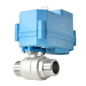 Válvula Inteligente con Control Remoto Inalámbrico, Alimentada por Batería, Niquelada, Rosca Externa de Cobre DN15-25, para Uso en Exteriores con Agua y Aire - Product Image 3