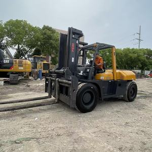 Cheap Japanese diesel <b>forklifts</b> 5ton 7ton 10ton 15ton TCM <b>forklifts</b> Used original Triplex mast <b>forklifts</b> with high performance - Product Image 1