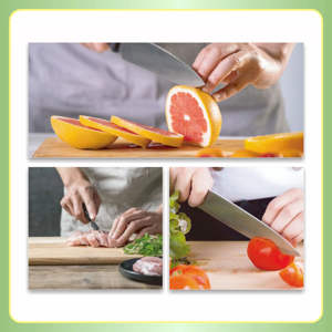 Juego de Cuchillos de Cocina King <span class=keywords><strong>Gary</strong></span> Personalizado por el Fabricante Chino HSK con Mango Hueco Clásico - Product Image 5
