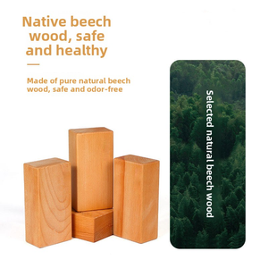 Bloque de <span class=keywords><strong>Yoga</strong></span> Profesional de Madera Maciza de Haya - Uso Universal - Product Image 3