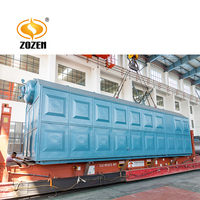 Chaudière à vapeur à granulés de bois de sciure de bois au charbon de bois biomasse industrielle de marque ZOZEN pour l'usine textile