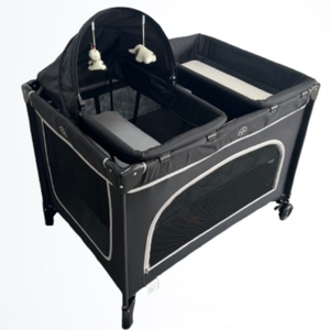 Portable enfants jouer cour enfant voyage parc enfants lit bébés lit la plus nouvelle conception multi fonctionnel bébé berceau - Product Image 5