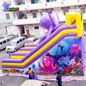 Nhà Máy Bán buôn bạch tuộc trượt bơm hơi khổng lồ dành cho người lớn trượt bơm hơi khổng lồ bạch tuộc trượt nước bơm hơi với hồ bơi - Product Image 5