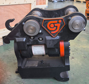 Attache rapide hydraulique inclinable GJEM GJTH9000 pour excavatrice, couple de 3200 Nm, rotation à 180 degrés, pour excavatrices de 15 à 20 tonnes - Product Image 5