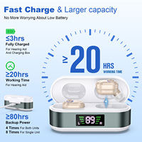 Aides auditives numériques miniatures rechargeables ITE/CIC, design tendance, vente directe usine, rechargeables