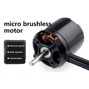 ไมโคร 30000RPM มอเตอร์ไร้แปรงถ่าน BLDC แบบโรเตอร์ภายนอก แรงดันสูง 7.4-25.2V มอเตอร์โดรน FPV ปีกตรึงกำลังสูง พร้อมอุปกรณ์เสริม - Product Image 2