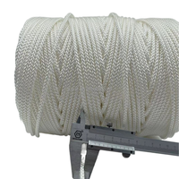 Cordon tressé solide en nylon (polyamides) de haute qualité à 8 brins, cordon d'emballage en nylon sur bobine