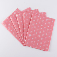 Papier de soie recyclable imprimé en couleur personnalisé pour la promotion de la marque, la présentation de cadeaux, les cosmétiques, l'emballage de sacs à main de luxe, 50x75mm