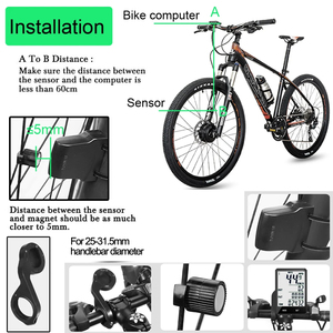 <strong>Computer</strong> Wireless and Wired Waterproof <strong>MTB</strong> Bike Cycling Digital Odometer Stopwatch Speedometer Bike Accessories - Product Image 5