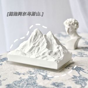 Difusor de Aroma Alpine, Piedra Decorativa con Diseño de Montaña Nevada, sin Llama, para Hogar y Auto, Duración de 90-120 Días - Product Image 2