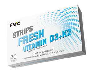 Oem ODM Vitamin D3, K2 Dải Dải di động thực phẩm bổ sung - Product Image 1