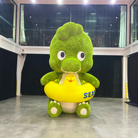 Modèle de crocodile gonflable géant en peluche haut de gamme, personnalisé, pour la publicité, mascotte animale gonflable