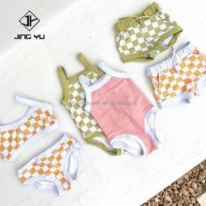 Trajes de Baño para Bebés 2024, Venta al por Mayor, Lindos Trajes de Baño Personalizados para Bebés, Tela Ecológica RPET, Trajes de Baño para Niños - Product Image 1