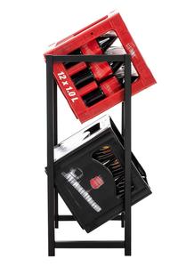 Extremely Sturdy <strong>Drinks</strong> <strong>Crate</strong> Shelf of 2 Boxes,Box Rack, Water Tank Rack, Beverage Rack - Product Image 3